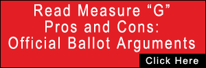 Read Measure G Pros and Cons - official ballot arguments